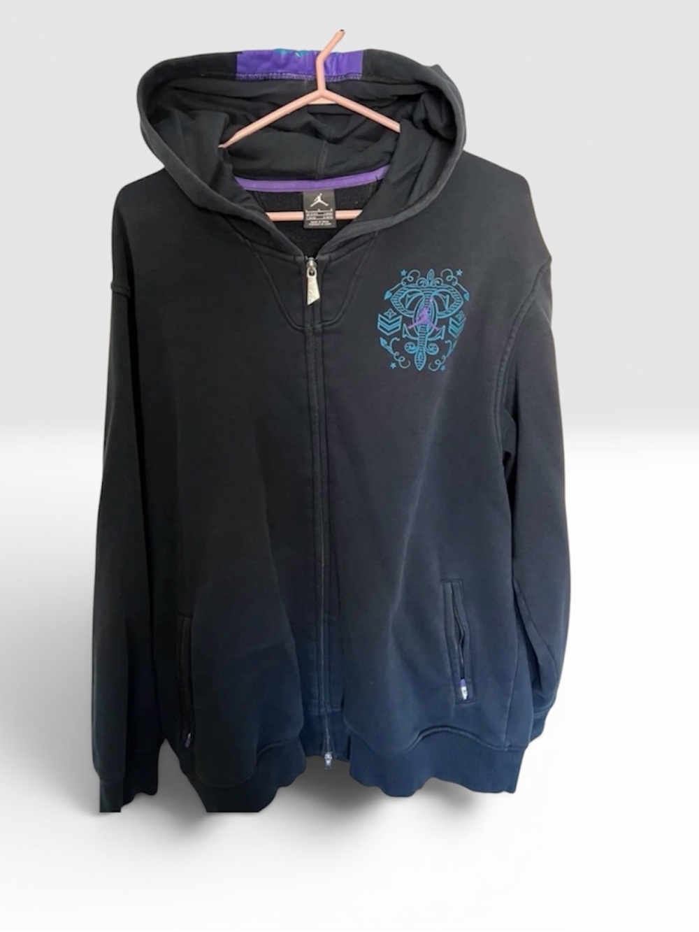 Jordan Jumpman Hooded Zip Jacket  Gorpcore Streetwear 90s Style Sz 3XL Men